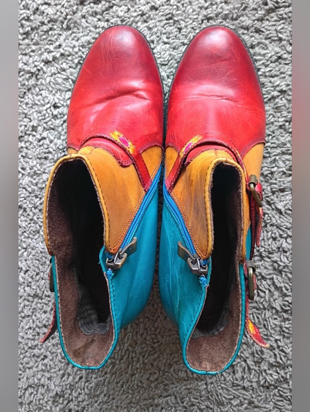 Spring Step L'Artiste Genuine Leather Booties - Picture 3 of 5